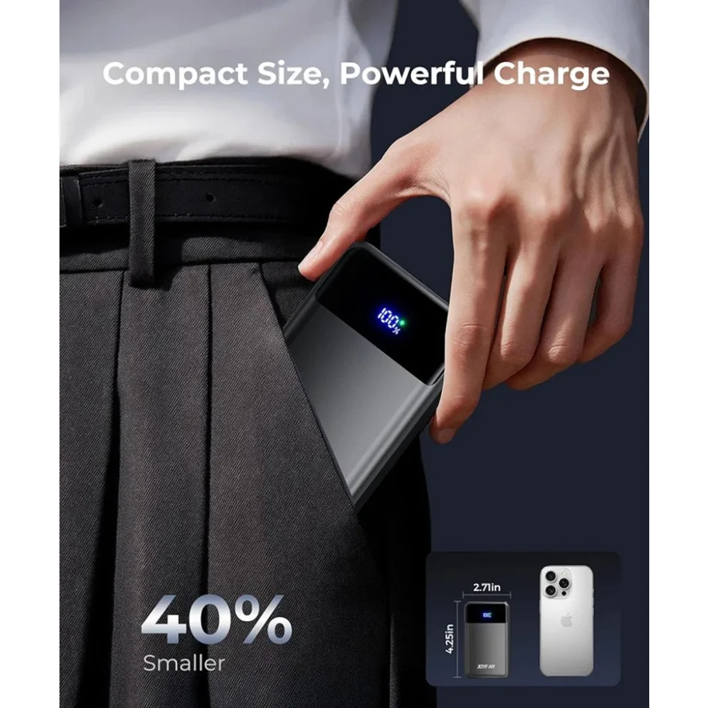 Portable Charger Power Bank 30000mAh 65W Laptop Travel Essentials Battery Pack